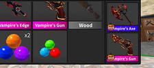 Murder Mystery 2 2024 Vampire's Axe, Vampire's Gun, Vampire's Edge Bundle picture
