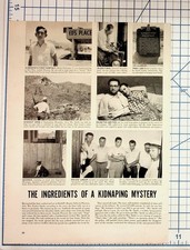 1950s Arizona Kidnapping Mystery Magazine Article Phoenix Superstition Mtn picture