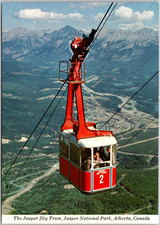 Postcard – Jasper Alberta – Jasper SkyTram – Whistlers Mountain – National Park picture