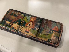 Vintage Little Red Riding Hood 1920S To 1930S Germany Paint Tin RARE picture