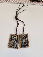 Lot 144 Religious Scapular Escapulario Virgen Del Carmen Recuerdos Favors picture