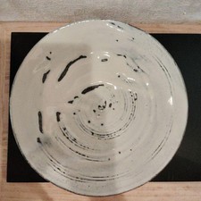 Hagi ware large plate by Yoshida Hagien picture