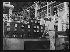 Grand Ecaille Louisiana 1930s Freeport Sulphur Company Powerhouse Interior picture