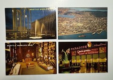 4 Post Cards Seattle World’s Fair picture