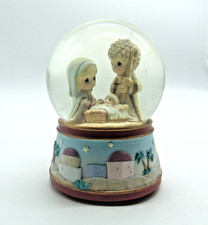 Vintage Precious Moments Musical Snow Globe 