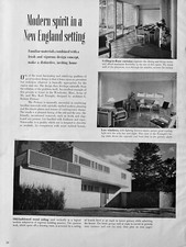 Karl Terzaghi Home 1942 Winchester MA G. Holmes Perkins Architect 2 Pages Pics picture