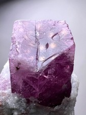 214 CT. Rare Full Terminated V Shape Spinel Crystal On Matrix - Badakhshan, AFG picture