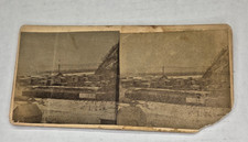 North McGregor stereoview, rail yards and Flemming mill and lumber yard picture