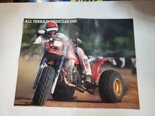 NOS/Original 1985 Honda All Terrain Vehicle/ATC Brochure/Poster ATC250R Odyssey picture
