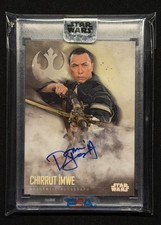 2020 Topps Star Wars Stellar Signatures DONNIE YEN Auto on-card #39/40 picture