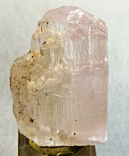 363 Cts Natural Pink Crystal  (Bio-Color) Bi-Terminated Etched Termination picture