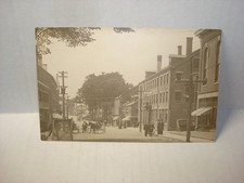 Real Photo Main Street Damariscotta,Maine picture