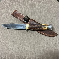 Gorgeous Vintage Case XX, Big Letter, Stag Handle, Orig. Sheath, Excellent picture