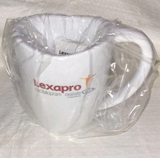 LEXAPRO Drug Pharmaceutical RX RARE Coffee Cup Mug Medical Advertisement  picture