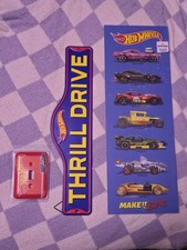 HOT WHEELS ROOM GARAGE DECOR SET 3 PCS LOOK picture