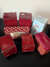 VTG Lot AVON Holiday Candles Mr & Mrs Snowlight Caroling Cat & Dog + NEW NOS NIB picture