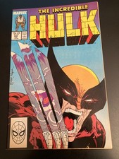 INCREDIBLE HULK #340 *Key Issue* NM- (9.0/9.2) Beauty but darker page edges picture