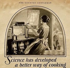 1925 Perfection Oil Stoves Ovens XL Advertisement 14 x 11 Industrial Ephemera picture
