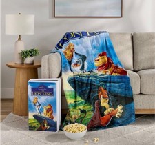 Disney The Lion King  Classic VHS Boxed Silk Touch Throw Blanket 50