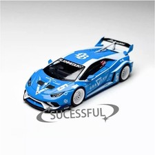 1:64 MINIGT Lamborghini Huracan GT Green Diecast Car Model Hobby Gift picture
