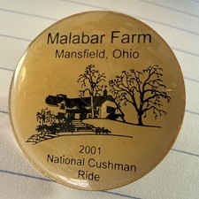 Vintage Cushman Motor Scooter Club of America 2001 National Meet Enamel Pin picture