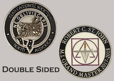 Clan Campbell Society Grand Master Commemorative Challenge Coin  J#30 picture