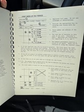 Original Vintage 1970’s WENDY'S Employee Handbook Very Rare One Of A Kind? picture