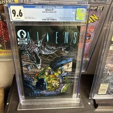 ALIENS #1 *CGC 9.6* (DARK HORSE, 1988)  1ST PRINT  1ST COMIC APPEARANCE picture