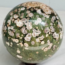 Natural Polished Pink cherry blossom agate BALL Madagascar 3840G ( 8.46LB ) picture