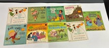 Vintage Disney 45 RPM Record Lot 7