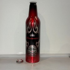 2007 Budweiser Sturgis Rally beer can, aluminum bottle , motorcycle Harley picture