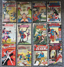 Superman comic book lot, 21 assorted Superman comics, 70's, 90's, 00's picture