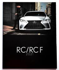 NM 2021 LEXUS RC/RCF PREMIUM SALES BROCHURE CATALOG ~ 44 PAGES ~ 10