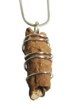 RARE UNUSUAL PRAYER PIPE LIGHTNING STRIKE SARAHA DESERT FULGURITE CRYSTAL #323 picture