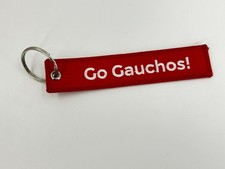 Glendale Community College Key Fob Fabric Split Ring Logo 4.75 in picture