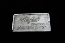 Antique Huyler's Delicious Pepsin Gum Tin Embossed c. 1910 Slide Top Advertising picture