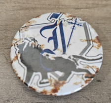 RARE PIN HAVANA INDUSTRIALES AZULES LIONS BASEBALL TEAM BUTTON 1990s picture