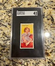 1935 Carreras Famous Film Stars Shirley Temple #44 Graded Non-Sport Card picture