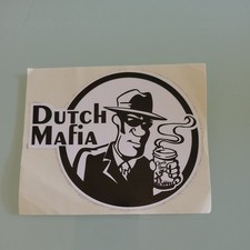 DUTCH BROS. BROTHERS STICKER DUTCH MAFIA - Old School Sticker Rare picture