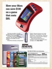 1994 Rayovac Renewal Batteries Original Advertisement v1 picture