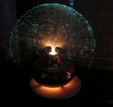 Vintage Fiber Optic Rotating Light Lamp Fantasia Alpha #1050 With Box picture