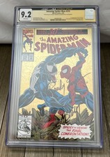 Marvel Amazing Spiderman #375 CGC JSA Signature 9.2 Signed Emberlin Bagley Auto picture