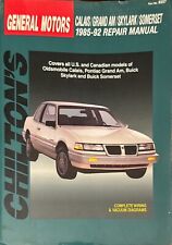 Chilton's General Motors Book 1985-1992 Repair Manual Buick Pontiac 003567508257 picture
