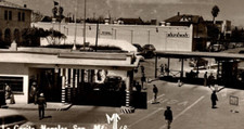 c1943 RPPC La Garita Nogales Sonora Mexico Border Crossing Safe VINTAGE Postcard picture