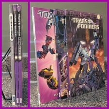 🤖 Transformers Dark Cybertron TPB Set Prelude 1 2 🚛 IDW Comics Full Run Volume picture