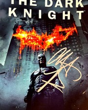 Christian Bale  Signed 8x10
