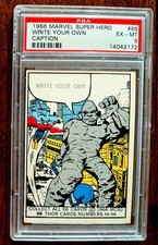 1966 DONRUSS MARVEL SUPERHEROES #66 EX-MT LAST CARD THOR picture