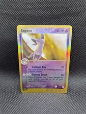 Espeon 16/100 Reverse Holo Rare EX Sandstorm 2003 Pokemon Creased picture