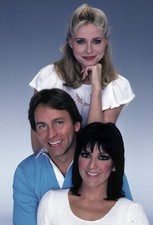 Three's Company John Ritter Joyce Dewitt Priscilla Barnes 11x16.5  Photo Poster picture