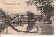 Old postcard 54 Nancy La Passerelle et le Pont Tournant de Malzéville picture